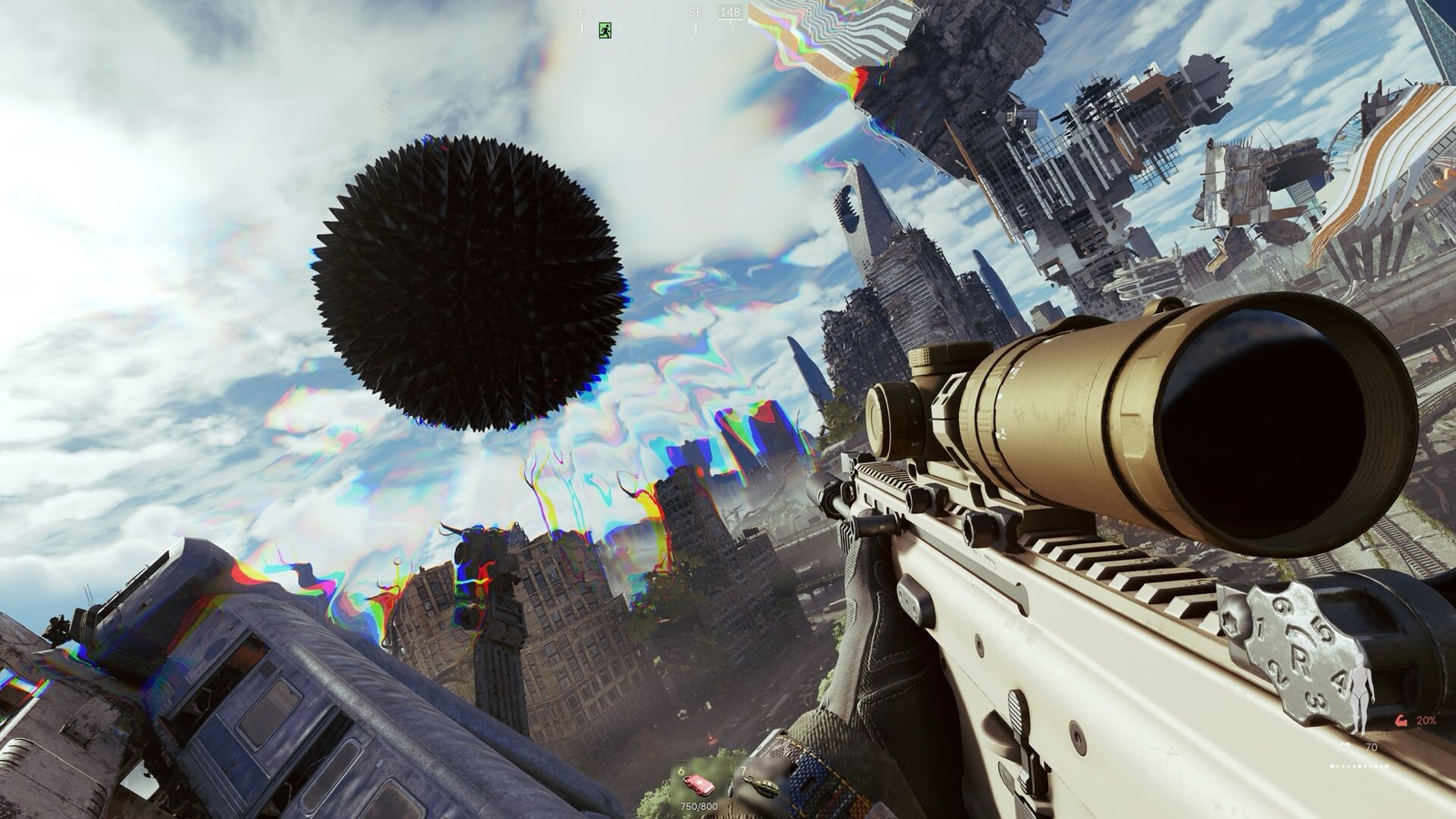 Official Active Matter screenshot showing a dangerous anomaly zone