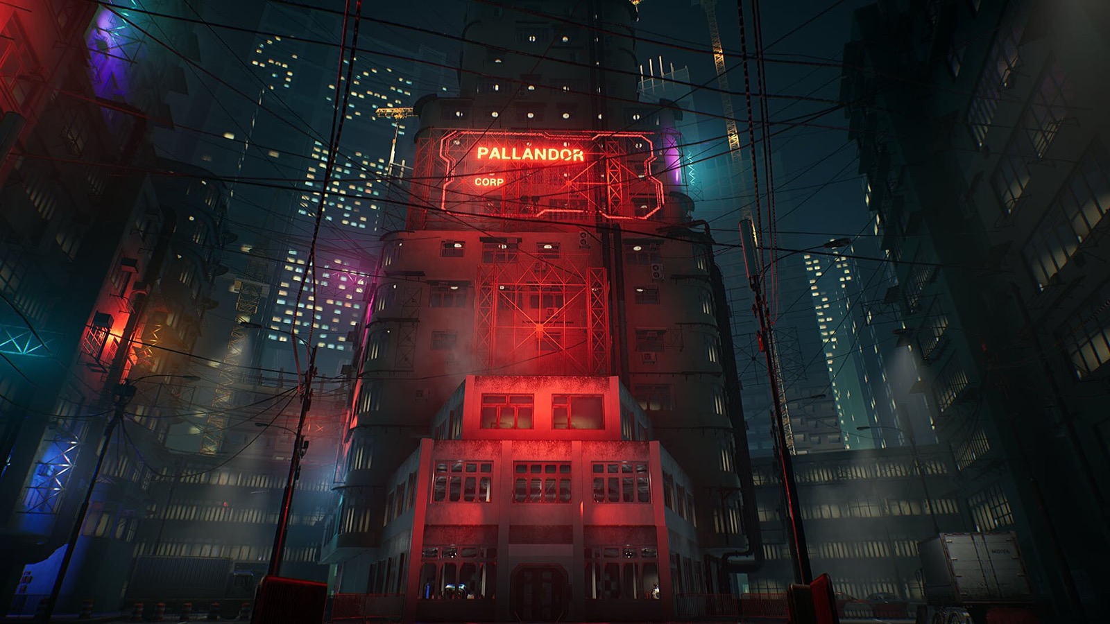 Official Cyber Cleaner Simulator screenshot showing a first-person space-cleaning job