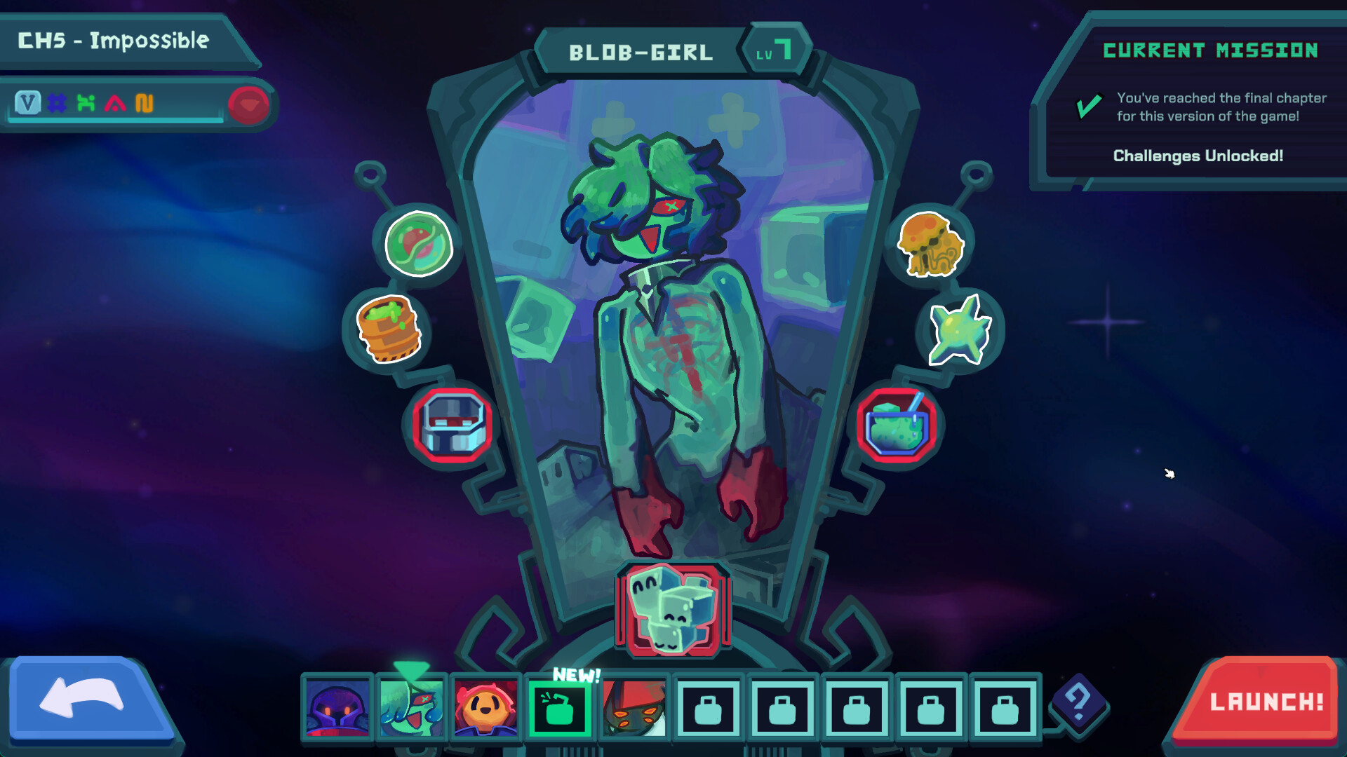 Upgrade and scoring choices during a Dicevaders run