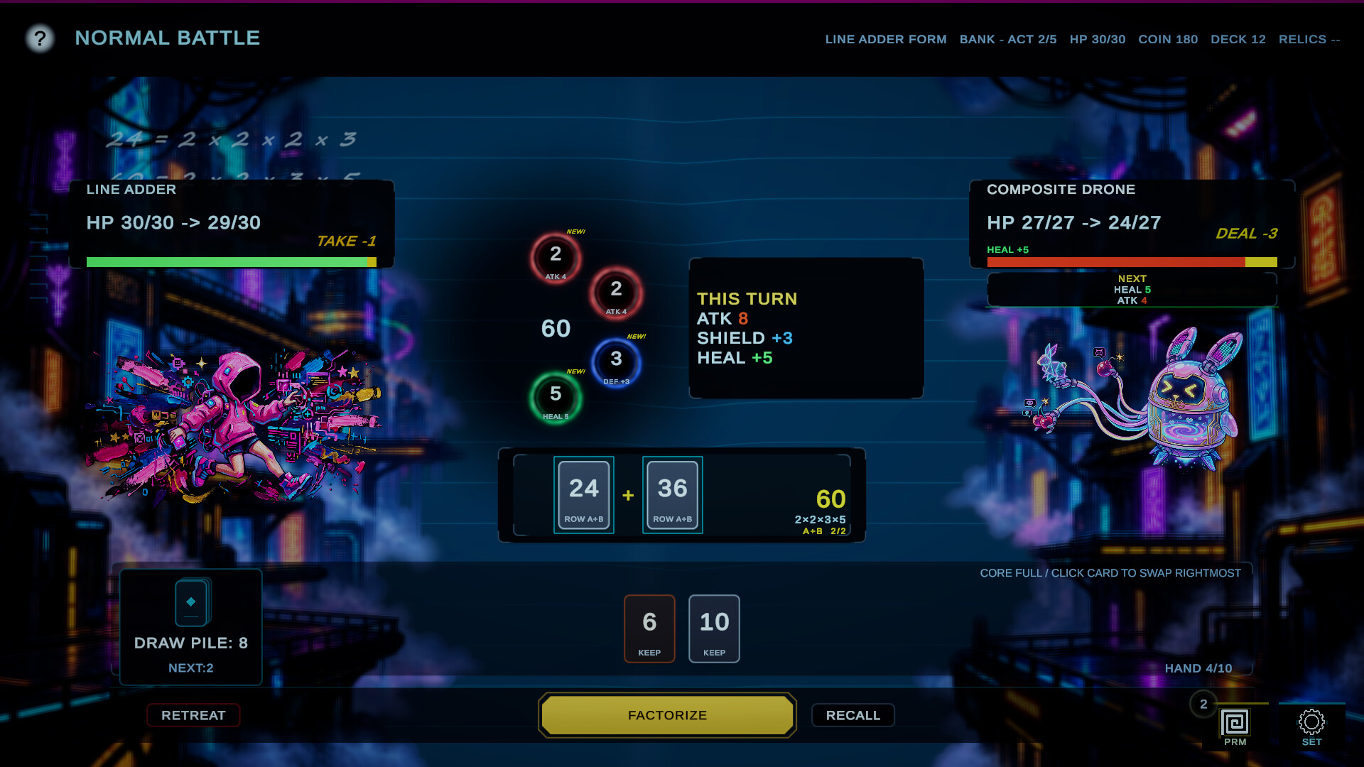 FACTORIZE: 1 official Steam screenshot 1
