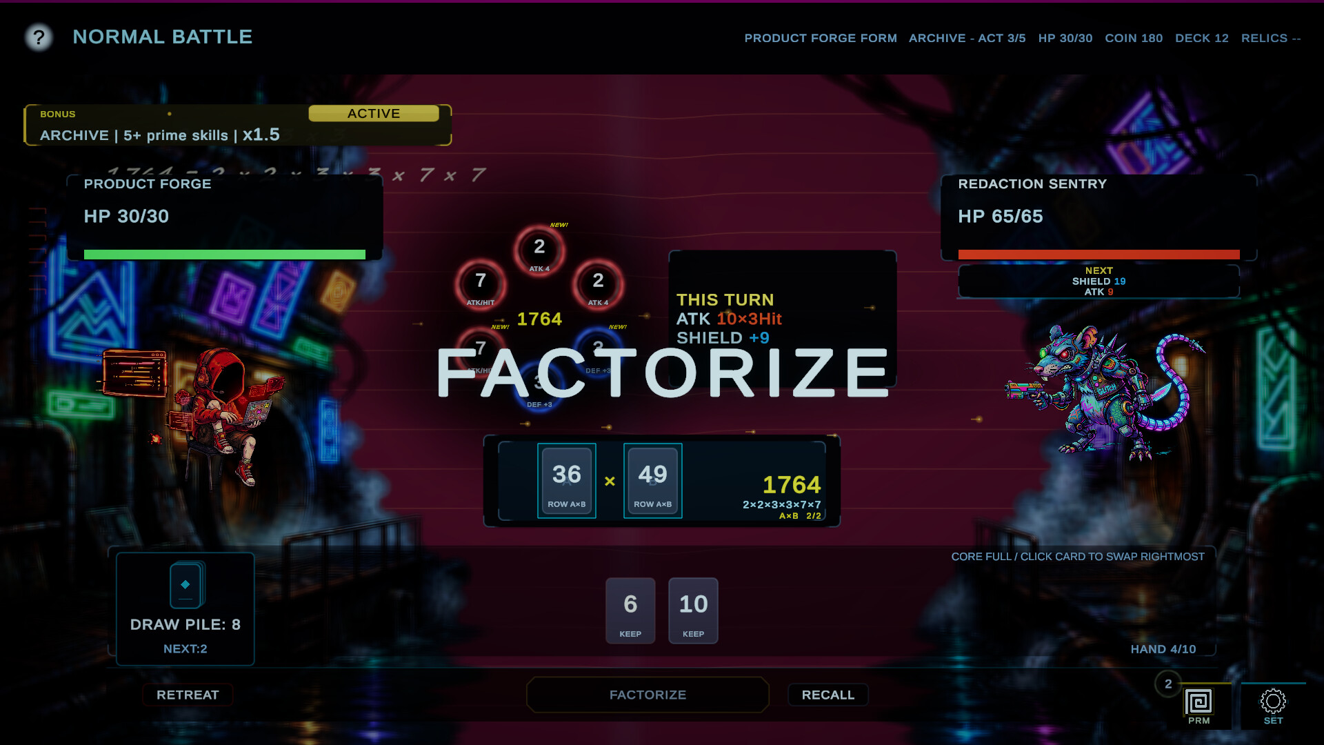 FACTORIZE: 1 official Steam screenshot 5