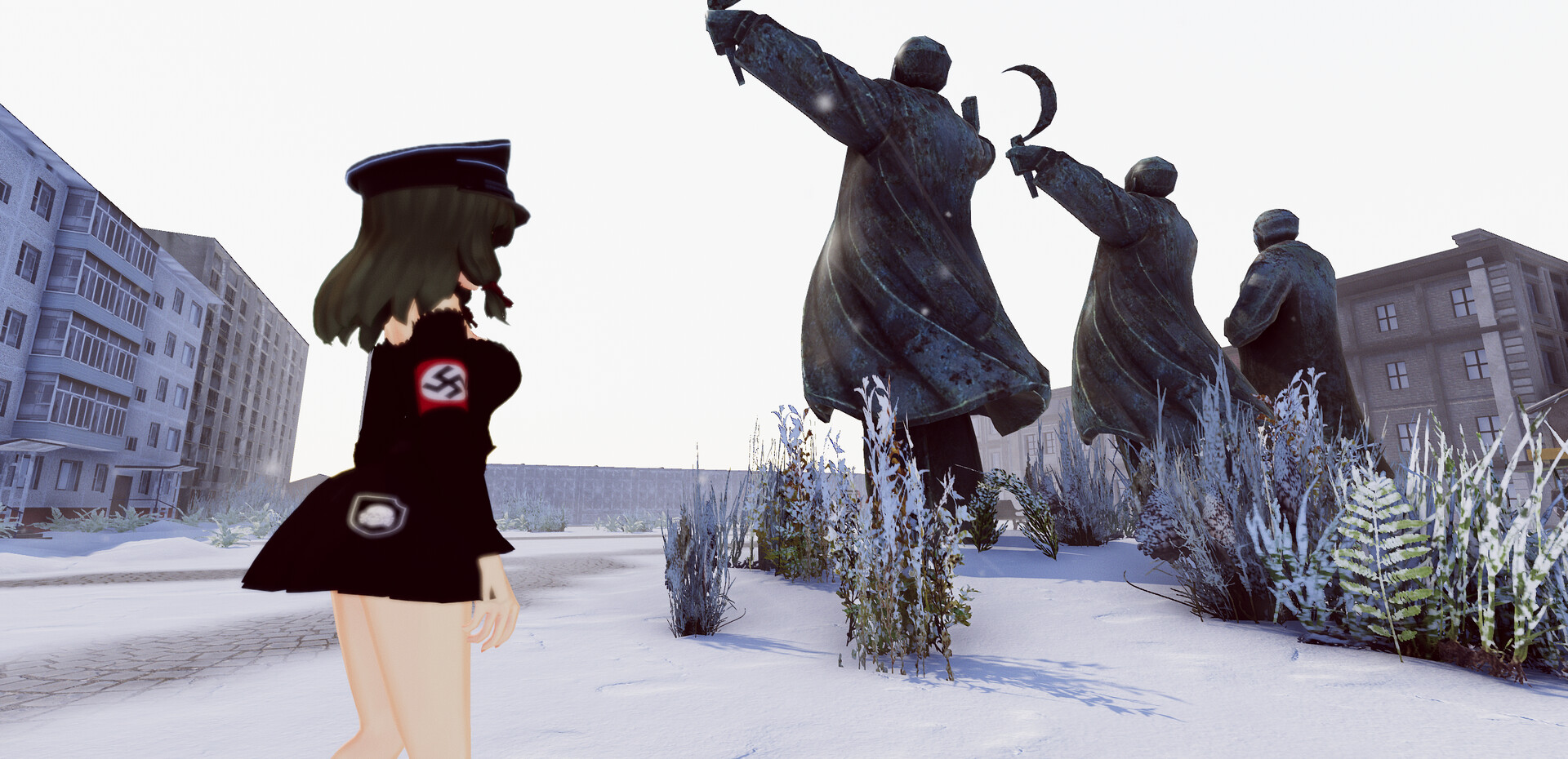 HITLER WAIFU 2 official Steam screenshot 2