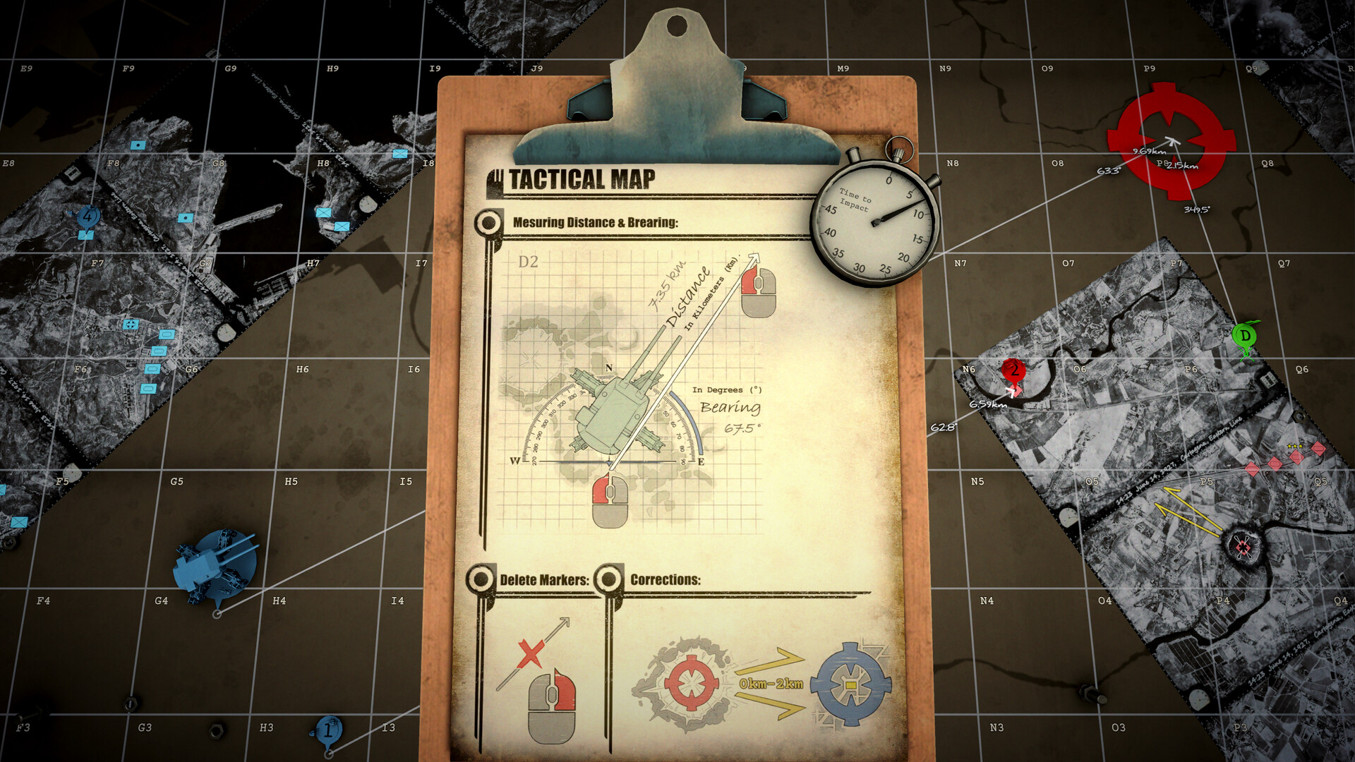 Official IRON NEST screenshot showing the turret and battlefield view