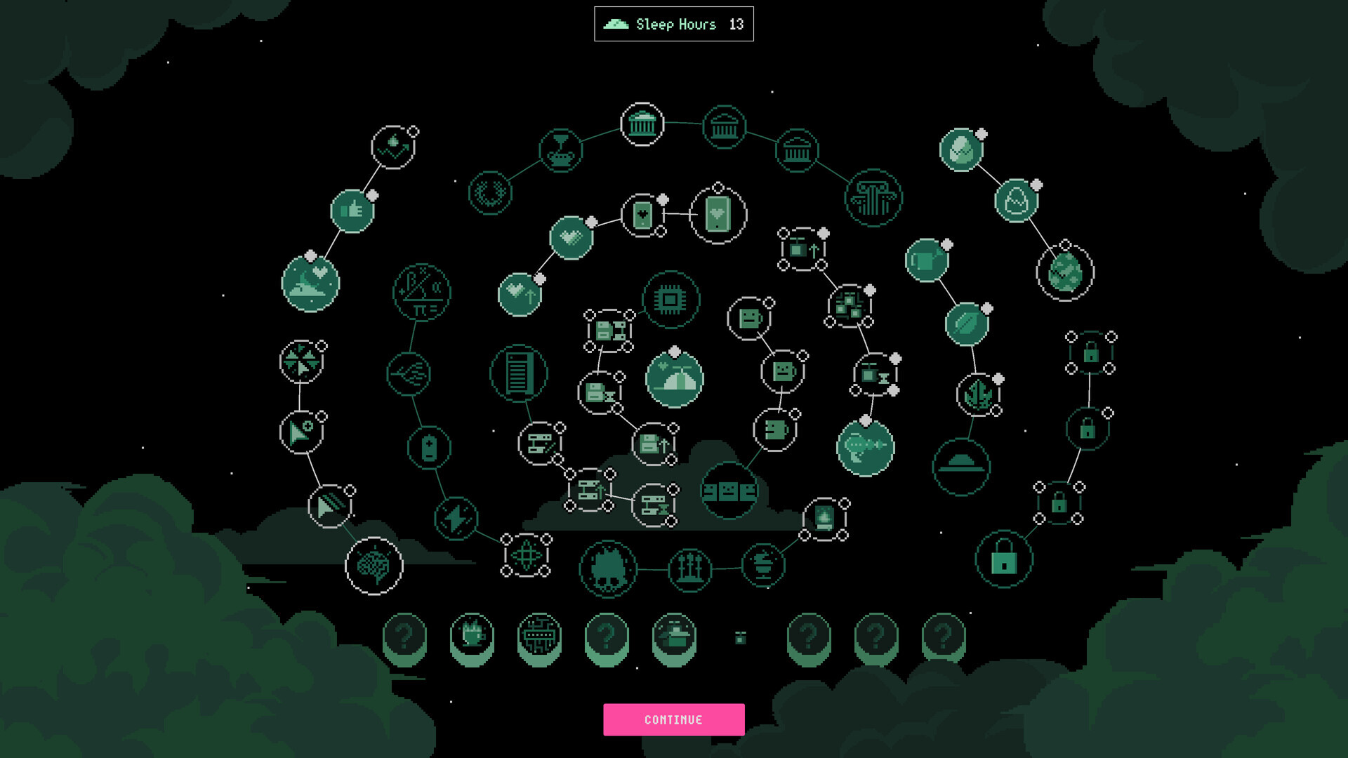 Official It's Fine screenshot showing upgrades and evolving incremental systems