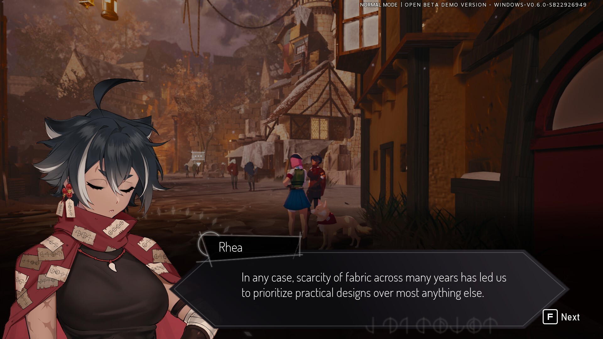 Official Kernel Hearts screenshot showing a character-driven action scene from the launch build
