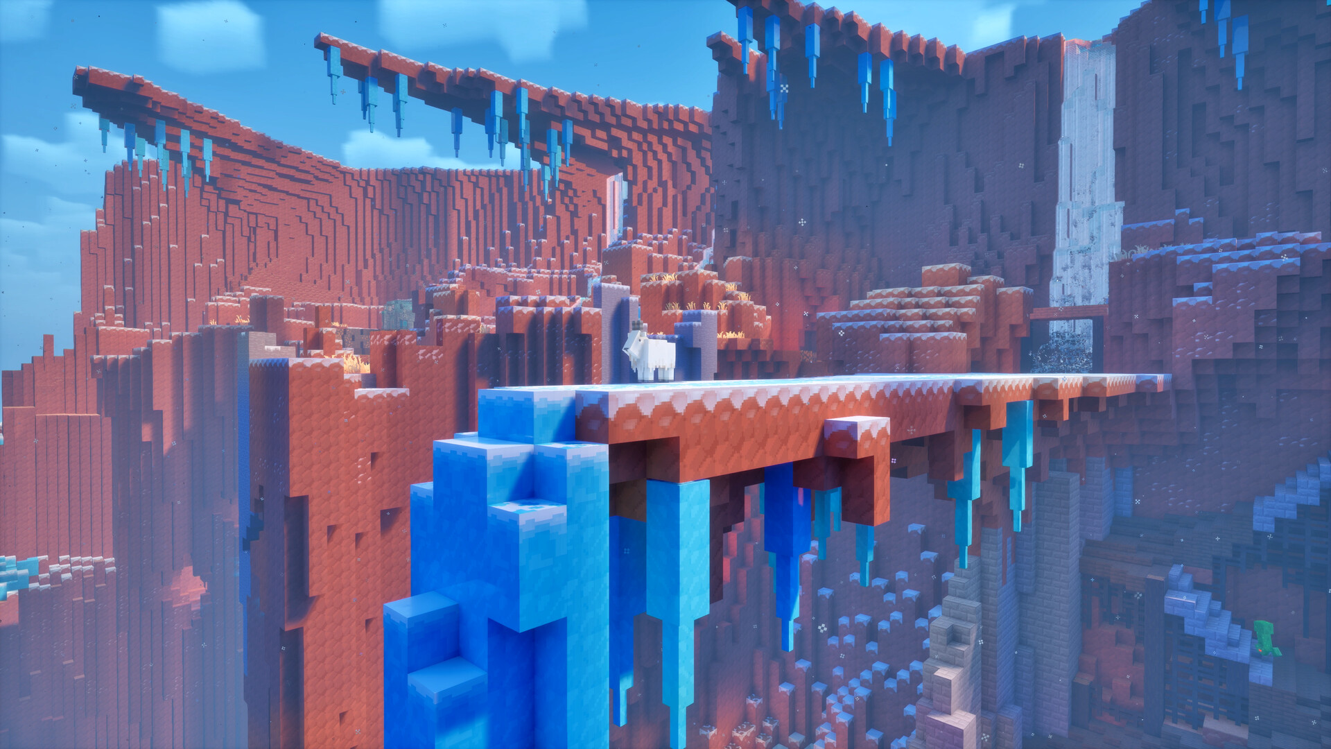 Official Minecraft Dungeons II screenshot showing a different dungeon environment