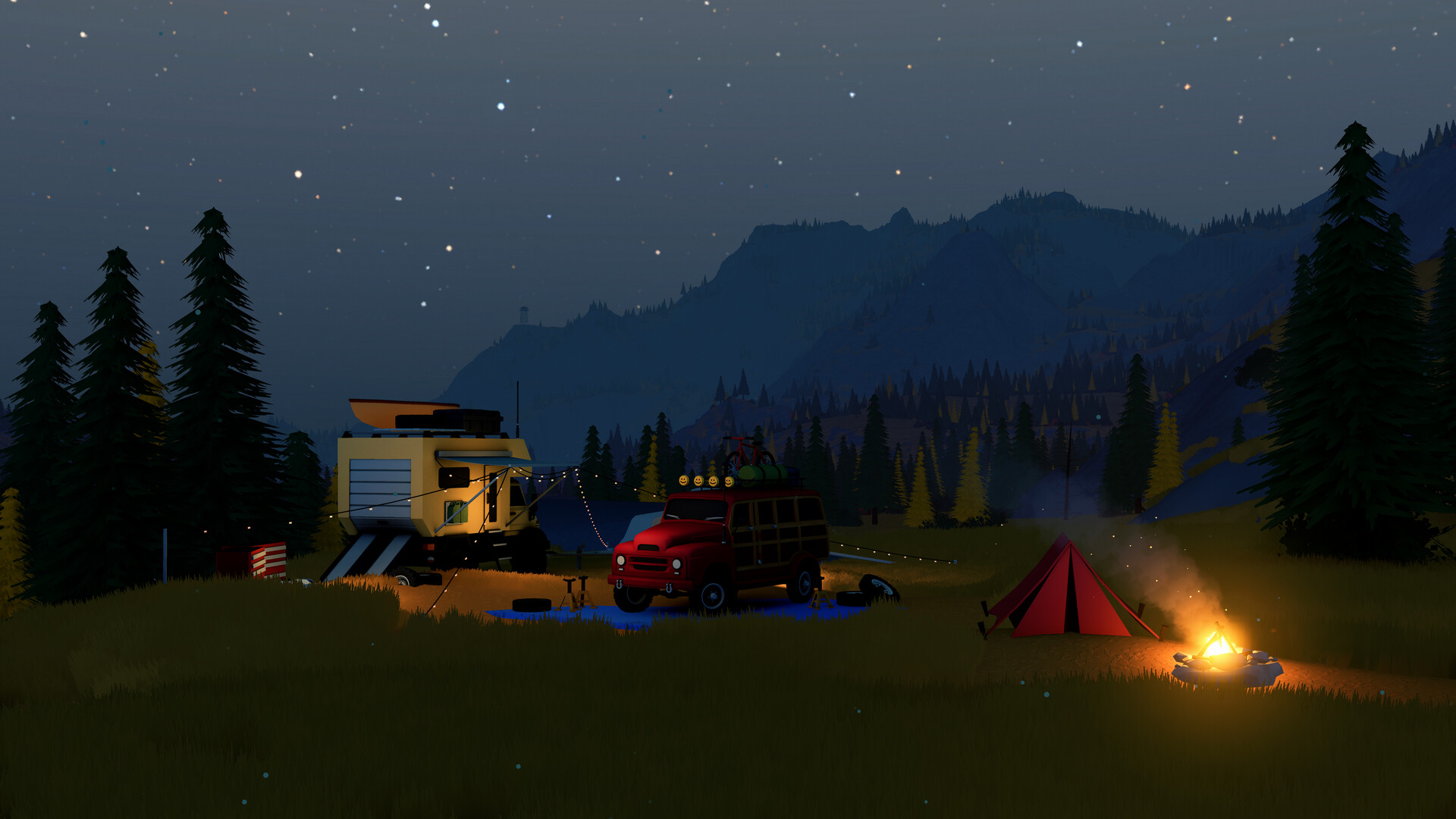 Vehicle recovery and terrain negotiation in an official over the hill screenshot