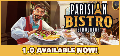 Official Parisian Bistro Simulator Launches With Strong Reviews and a Clear Co-op Service Loop capsule