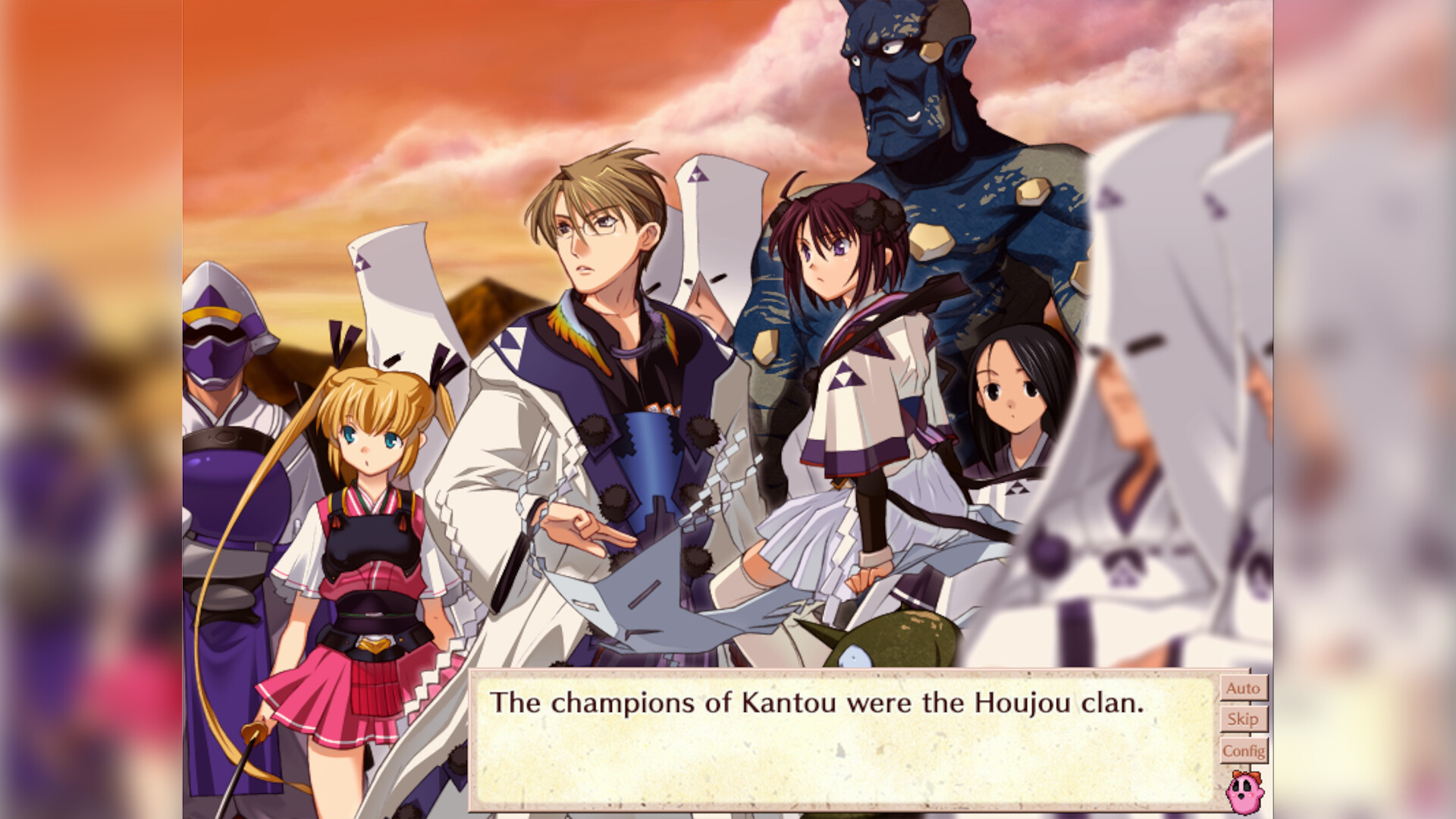 Strategic map and territorial decisions in Sengoku Rance
