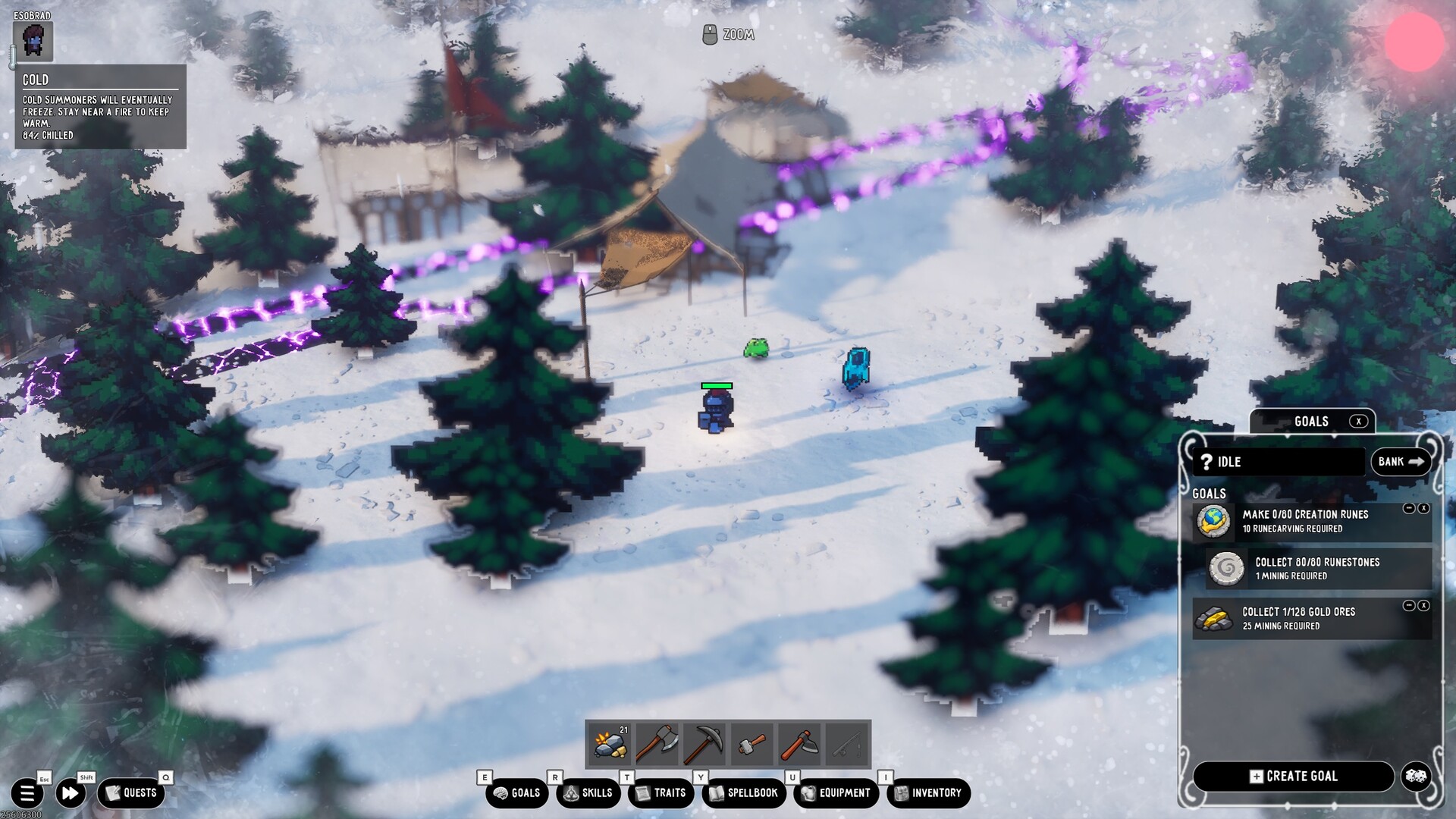 Official Soulstonia screenshot showing combat and skill interactions