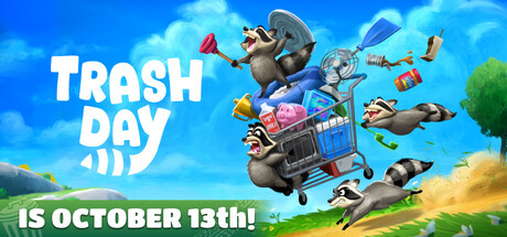 Official Trash Day Preview: 97 Demo Players Test a Six-Raccoon Physics Haul capsule